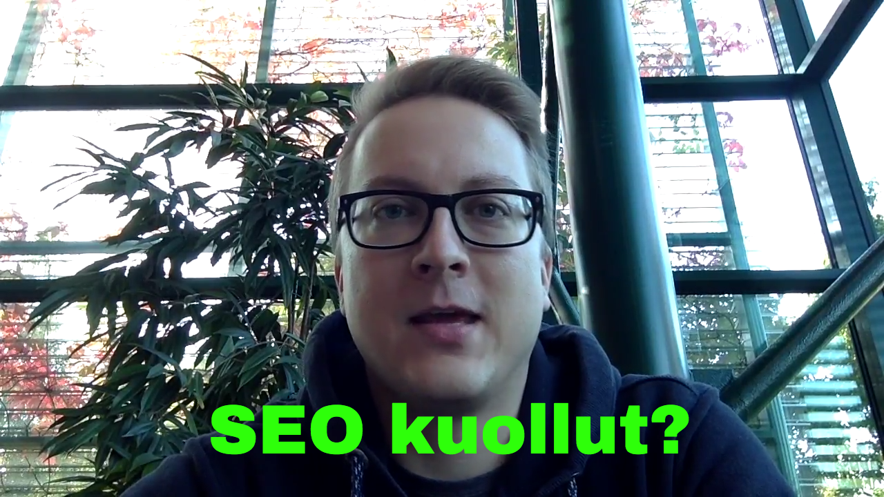 Jarno Tuovinen kertoo hakukoneoptimointivinkkejä YouTubessa